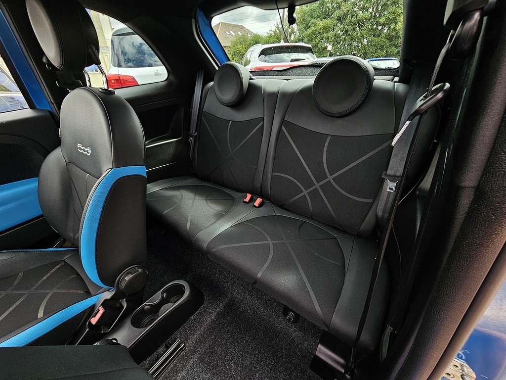 Fiat 500 S Blue #6