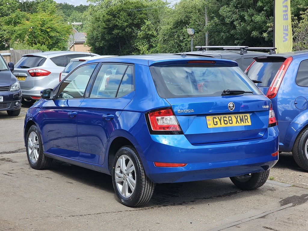 Skoda Fabia Se Blue #3