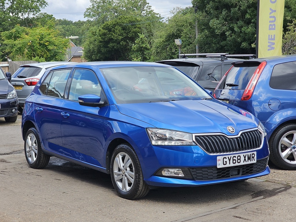 Skoda Fabia Se Blue
