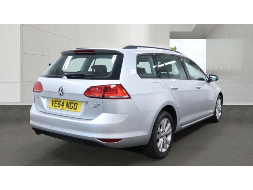 Volkswagen Golf Tdi Bluemotion Tech Se VE64NGO Silver #4