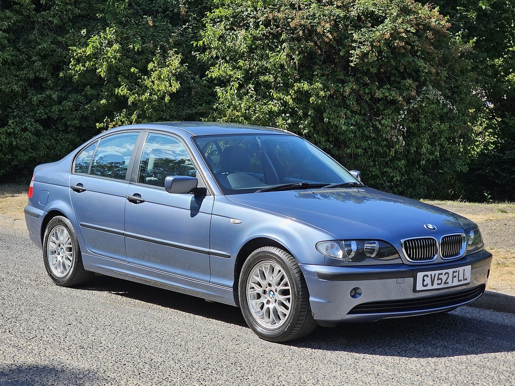 BMW 3 Series 318I Se Blue #4