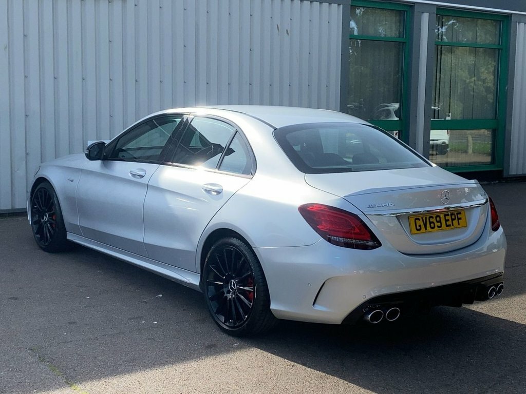 Mercedes-Benz C Class 2019 3.0 C43 V6 Amg Premium Saloon G- GV69EPF Silver #5