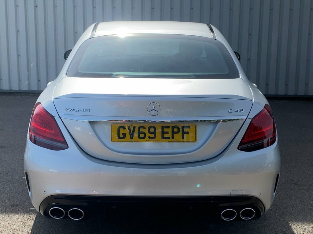 Mercedes-Benz C Class 2019 3.0 C43 V6 Amg Premium Saloon G- GV69EPF Silver #6