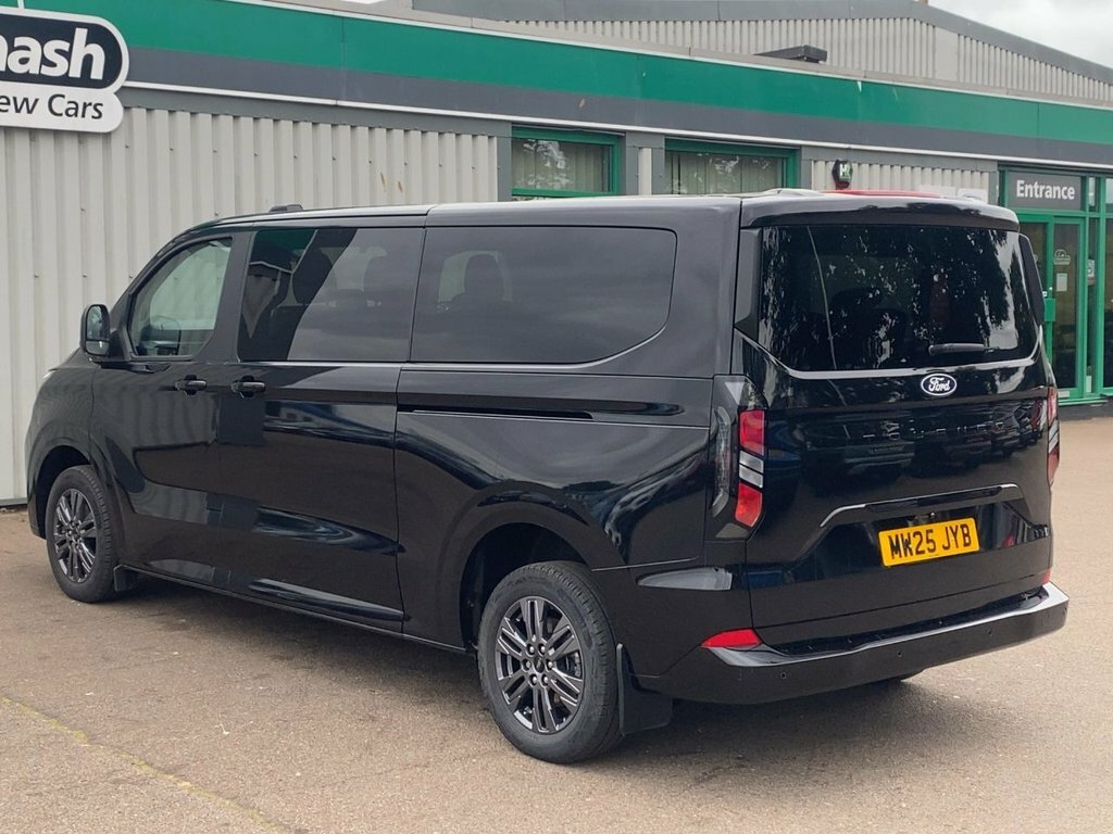 Ford Tourneo Custom 2025 2.0 320 Ecoblue Titanium Minibus Double Cab 5 Black #5