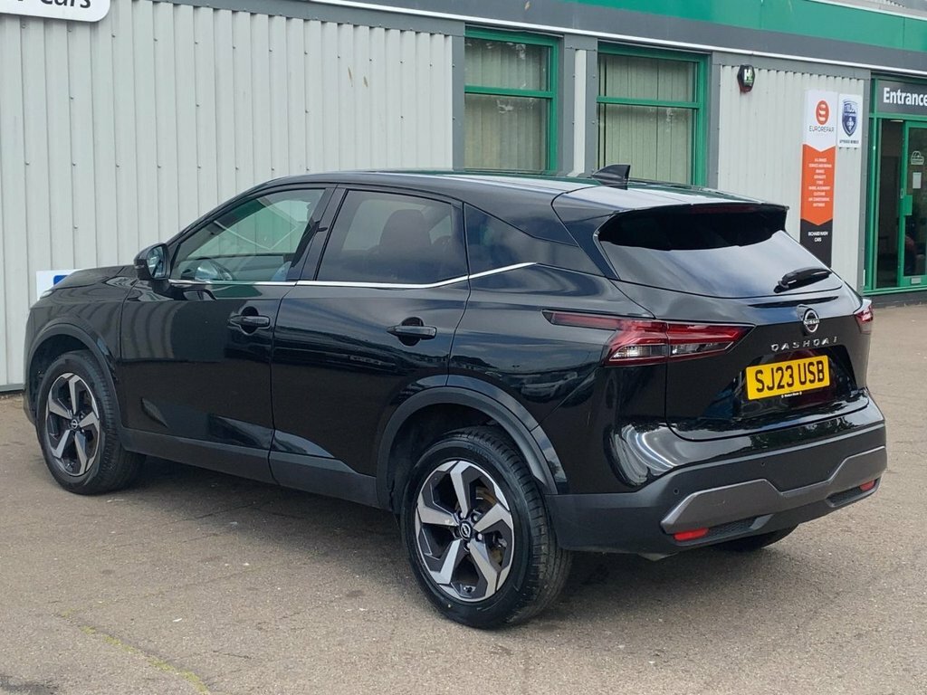 Nissan Qashqai 2023 1.3 Dig-t Mhev N-connecta Suv Hybr SJ23USB Black #5