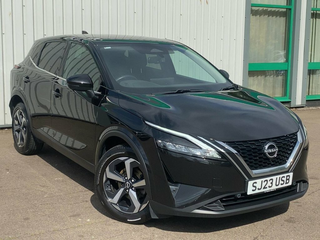 Nissan Qashqai 2023 1.3 Dig-t Mhev N-connecta Suv Hybr SJ23USB Black