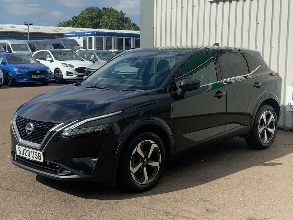 Nissan Qashqai 2023 1.3 Dig-t Mhev N-connecta Suv Hybr SJ23USB Black #3