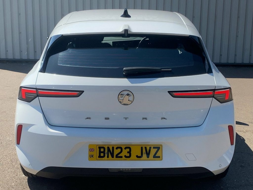 Vauxhall Astra 2023 1.2 Turbo Design Hatchback BN23JVZ White #6