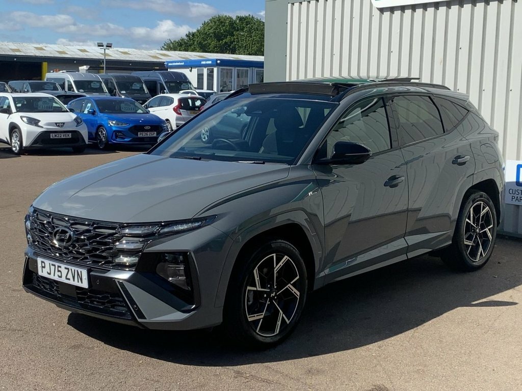 Hyundai Tucson 2025 1.6T N Line S Suv Hybrid Euro PJ75ZVN Grey #3