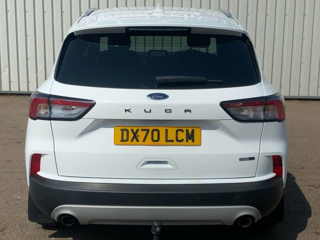 Ford Kuga 2020 2.0 Ecoblue Mhev Titanium Suv Manu DX70LCM White #6