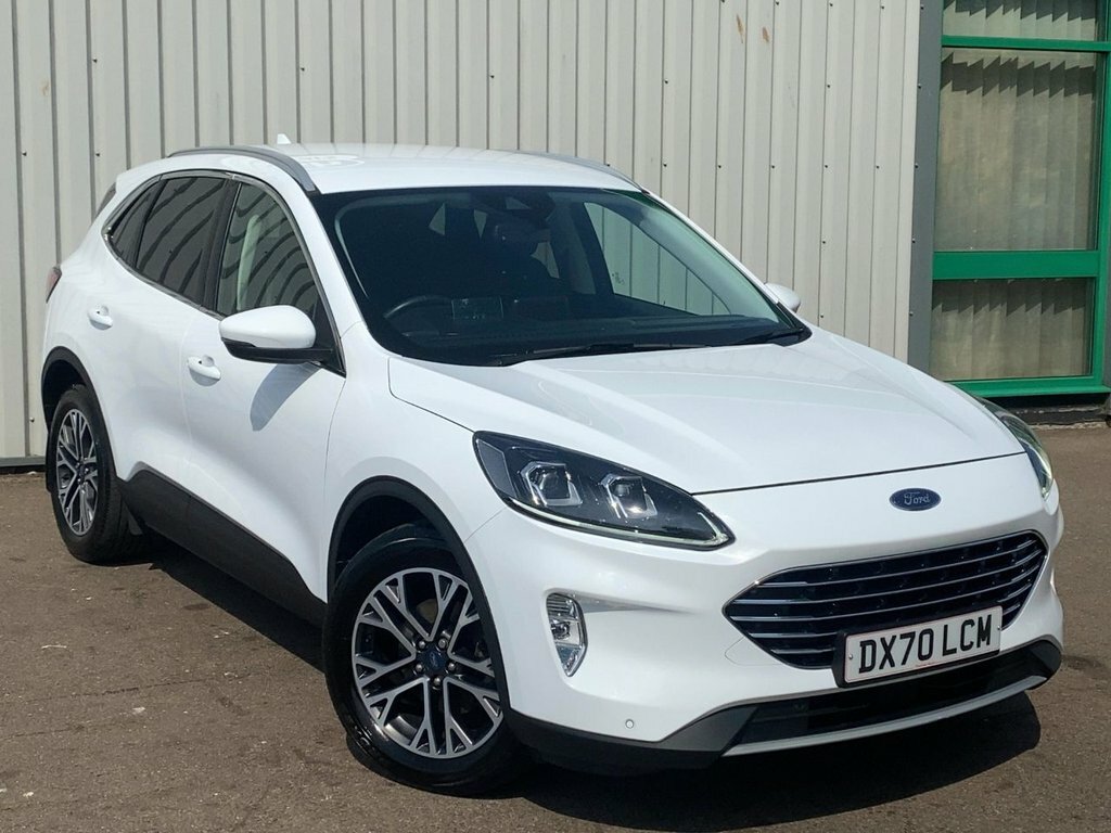 Ford Kuga 2020 2.0 Ecoblue Mhev Titanium Suv Manu White