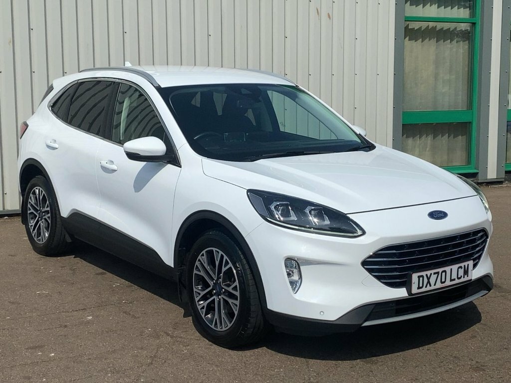 Ford Kuga 2020 2.0 Ecoblue Mhev Titanium Suv Manu DX70LCM White #4