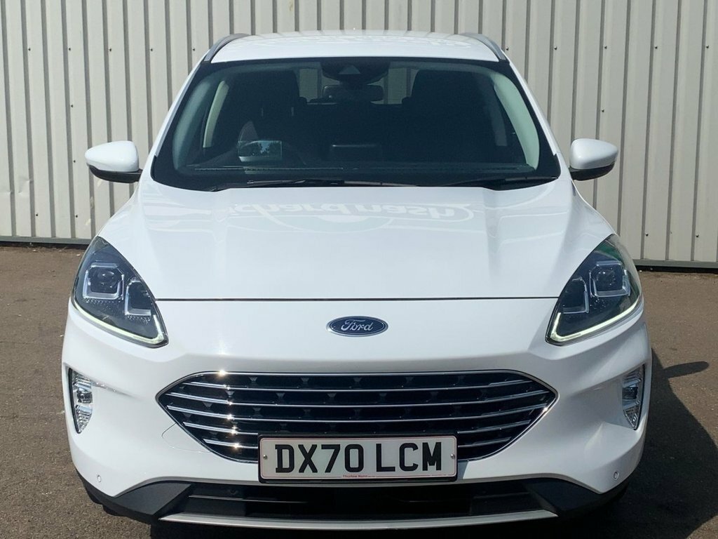 Ford Kuga 2020 2.0 Ecoblue Mhev Titanium Suv Manu DX70LCM White #2