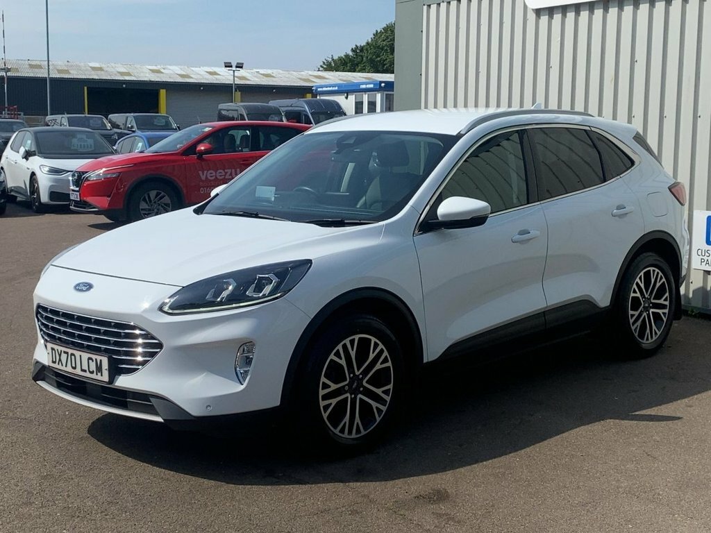 Ford Kuga 2020 2.0 Ecoblue Mhev Titanium Suv Manu DX70LCM White #3