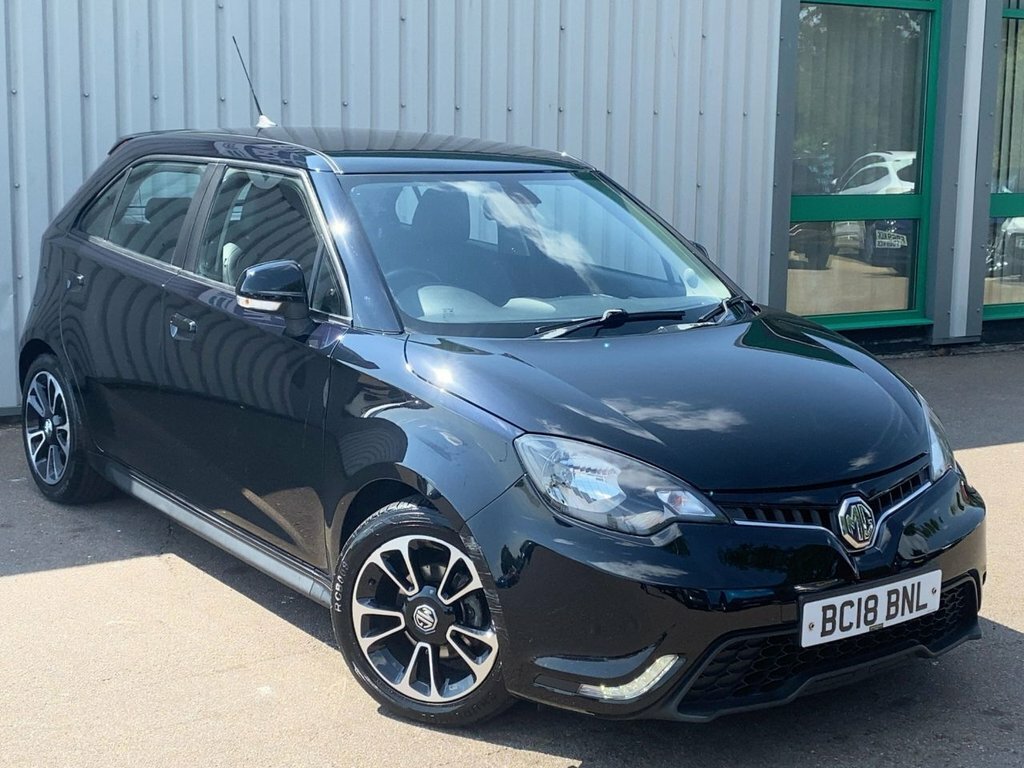 MG MG3 2018 1.5 Vti-tech 3Style Hatchback Man BC18BNL Black