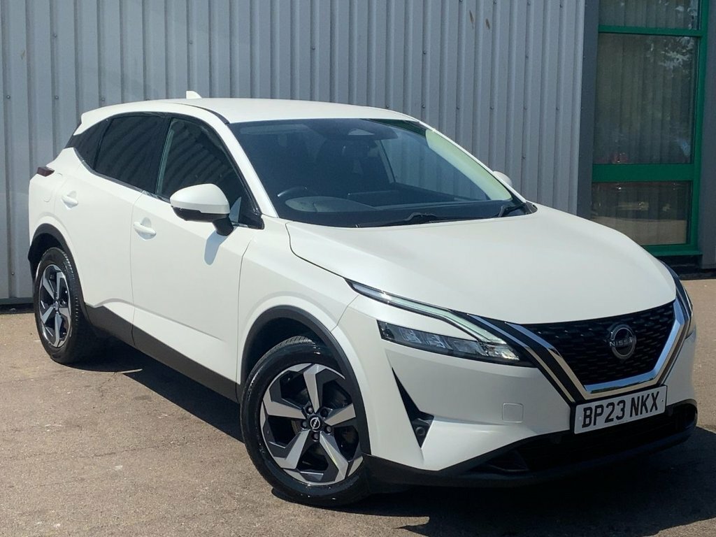 Nissan Qashqai 2023 1.3 Dig-t Mhev N-connecta Suv Hybr BP23NKX White