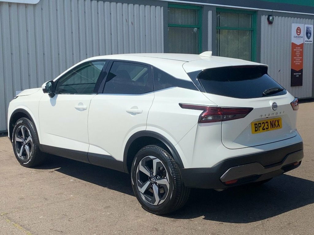Nissan Qashqai 2023 1.3 Dig-t Mhev N-connecta Suv Hybr BP23NKX White #5