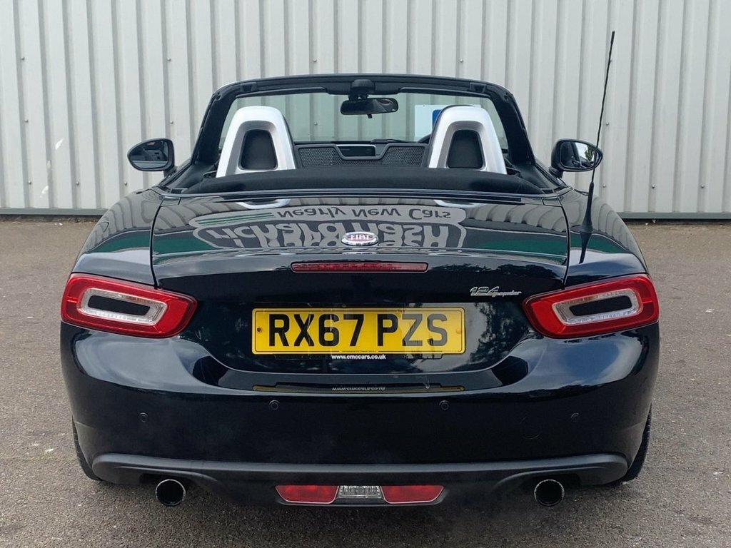 Fiat 124 Spider 2017 1.4 Multiair Lusso Plus Convertible Petro Black #6