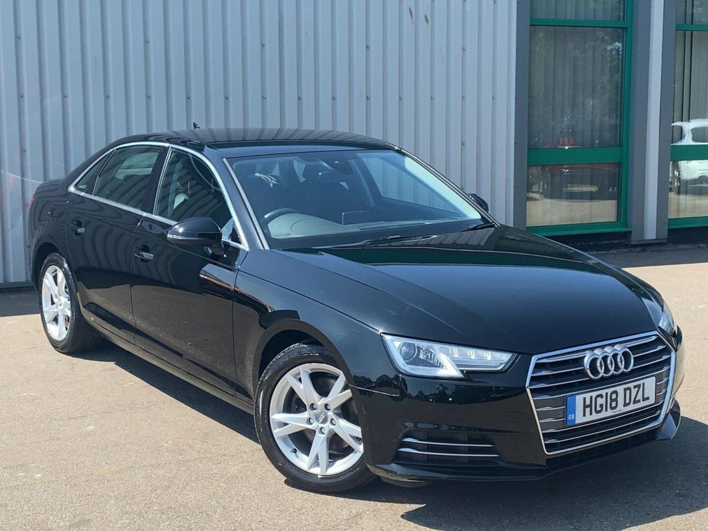 Audi A4 2018 1.4 Tfsi Sport Saloon Euro Black