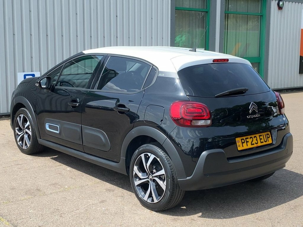 Citroen C3 2023 1.2 Puretech Elle Hatchback PF23EUP Black #5