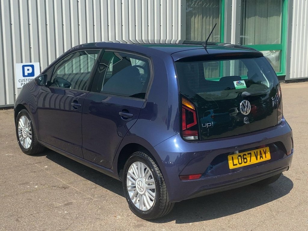 Volkswagen Up 2018 1.0 Move Up Hatchback Asg Euro 6 Blue #5