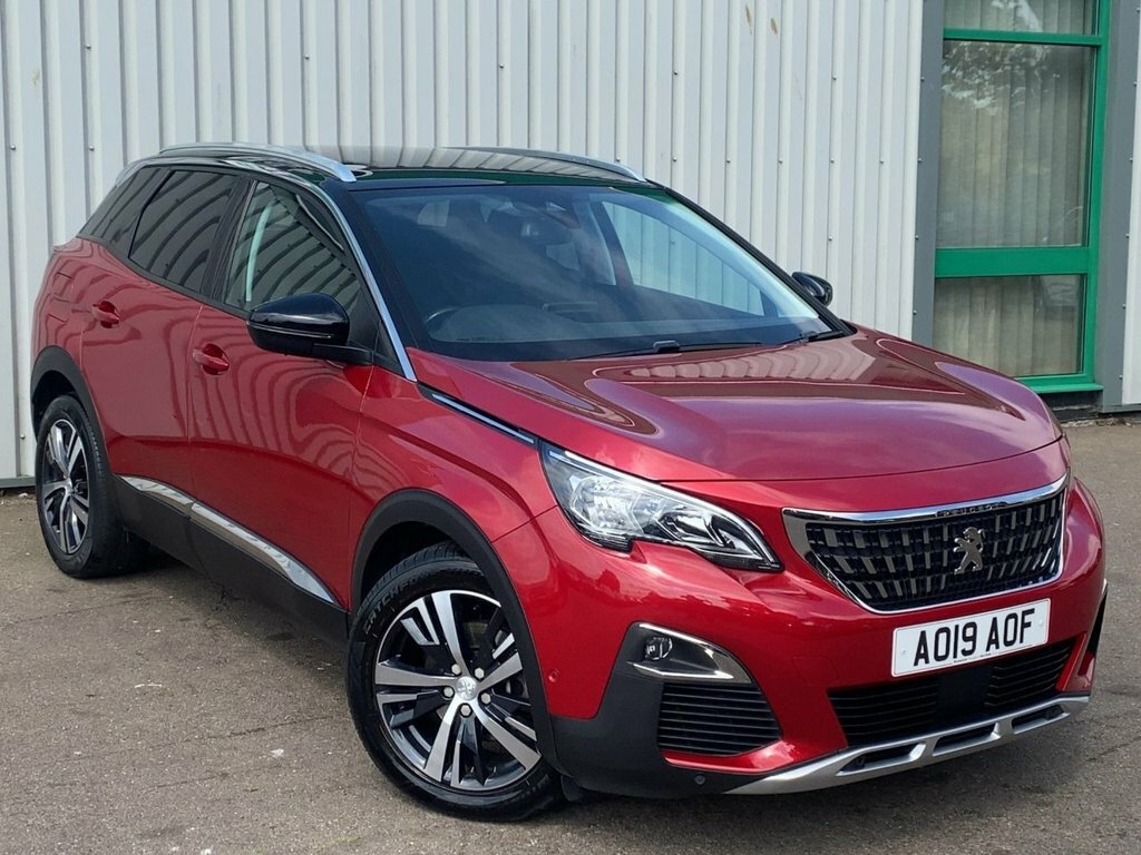 Peugeot 3008 2019 1.5 Bluehdi Allure Suv Euro Red