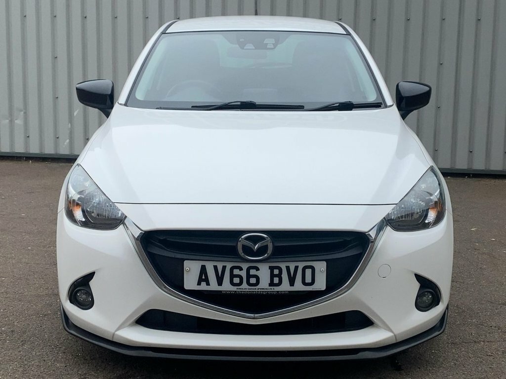 Mazda 2 2016 1.5 Skyactiv-g Sport Black Hatchback Petr White #2