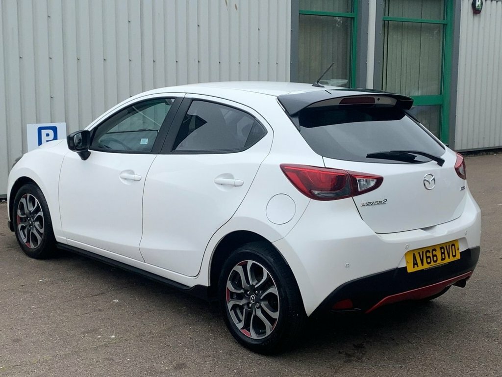 Mazda 2 2016 1.5 Skyactiv-g Sport Black Hatchback Petr White #5