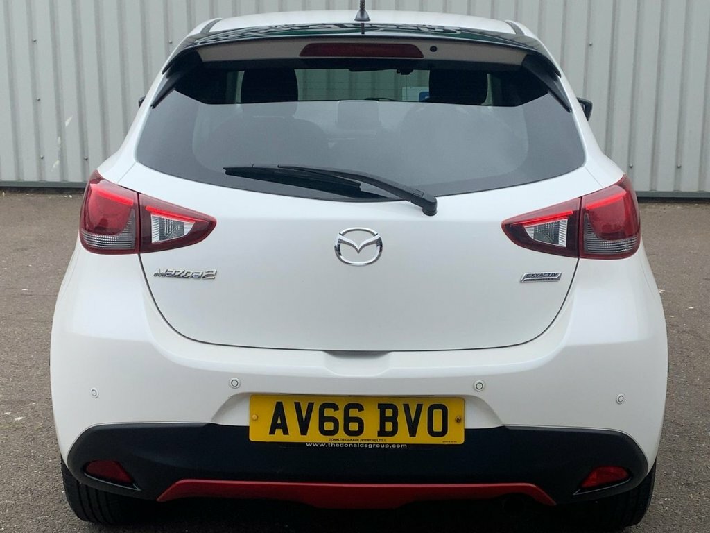 Mazda 2 2016 1.5 Skyactiv-g Sport Black Hatchback Petr White #6