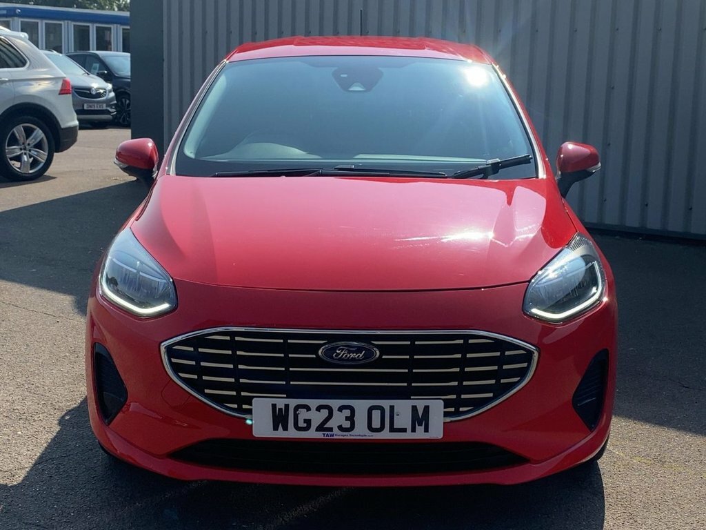 Ford Fiesta 2023 1.0T Ecoboost Mhev Titanium Hatchback Pet WG23OLM Red #2