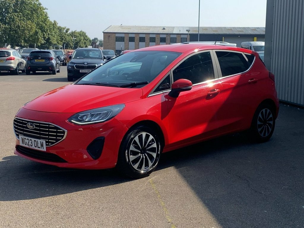 Ford Fiesta 2023 1.0T Ecoboost Mhev Titanium Hatchback Pet WG23OLM Red #3