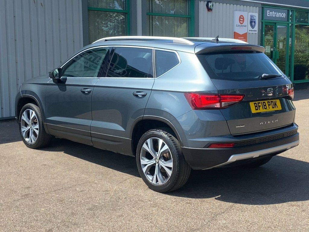 Seat Ateca 2018 1.0 Tsi Ecomotive Se Technology Suv Petro Grey #5