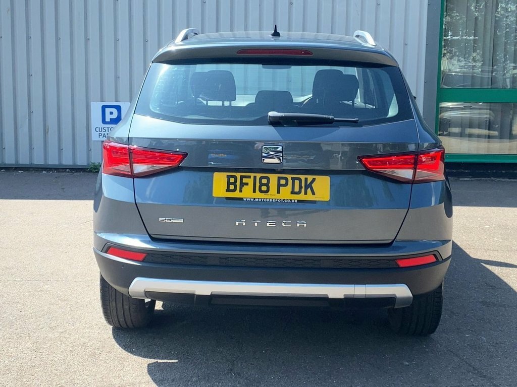 Seat Ateca 2018 1.0 Tsi Ecomotive Se Technology Suv Petro Grey #6