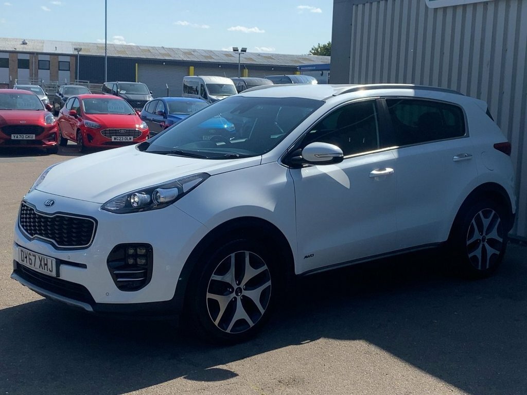 Kia Sportage 2017 1.6 T-gdi Gt-line Suv Dct Awd Euro White #3