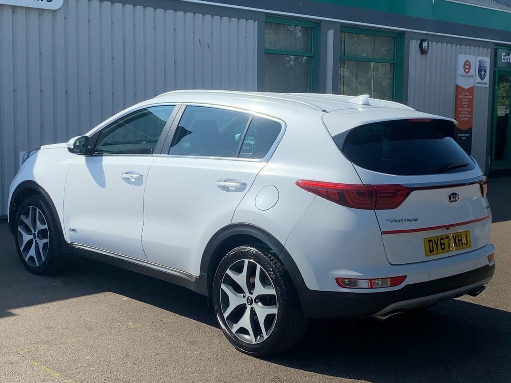 Kia Sportage 2017 1.6 T-gdi Gt-line Suv Dct Awd Euro White #5