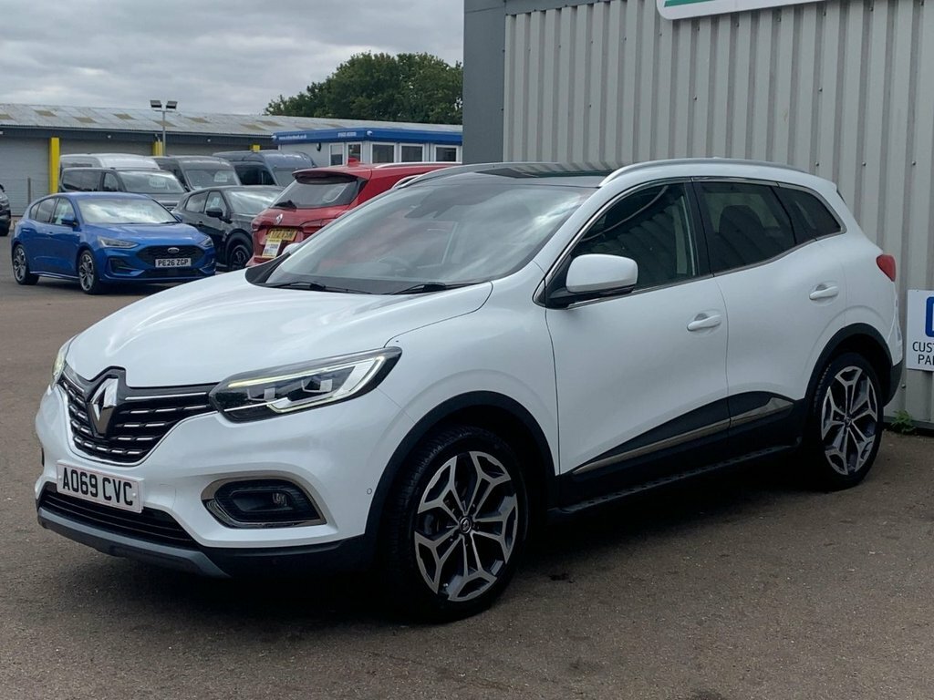 Renault Kadjar 2019 1.3 Tce Gt Line Suv Edc Euro 6 S White #3