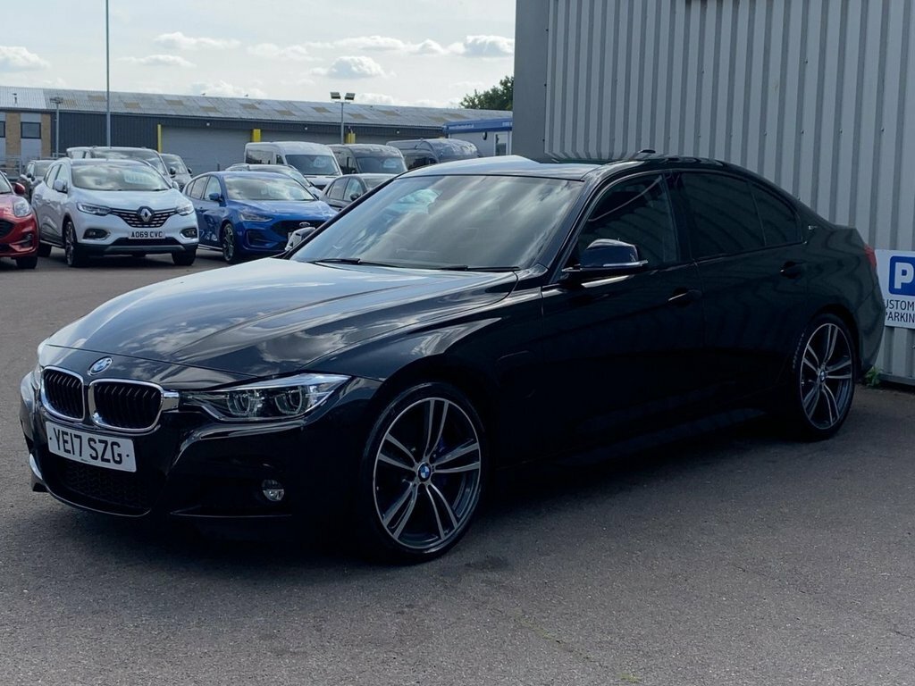BMW 3 Series 2017 2.0 330E 7.6Kwh M Sport Saloon Plu Black #3