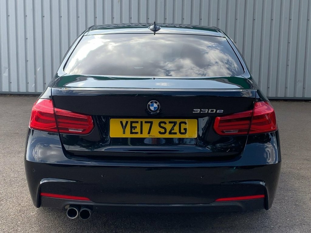 BMW 3 Series 2017 2.0 330E 7.6Kwh M Sport Saloon Plu Black #6