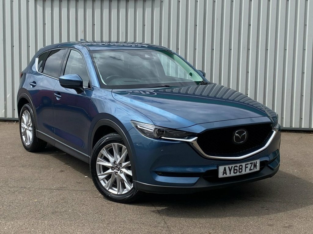 Mazda CX-5 2018 2.2 Skyactiv-d Sport Nav Suv Manu Blue