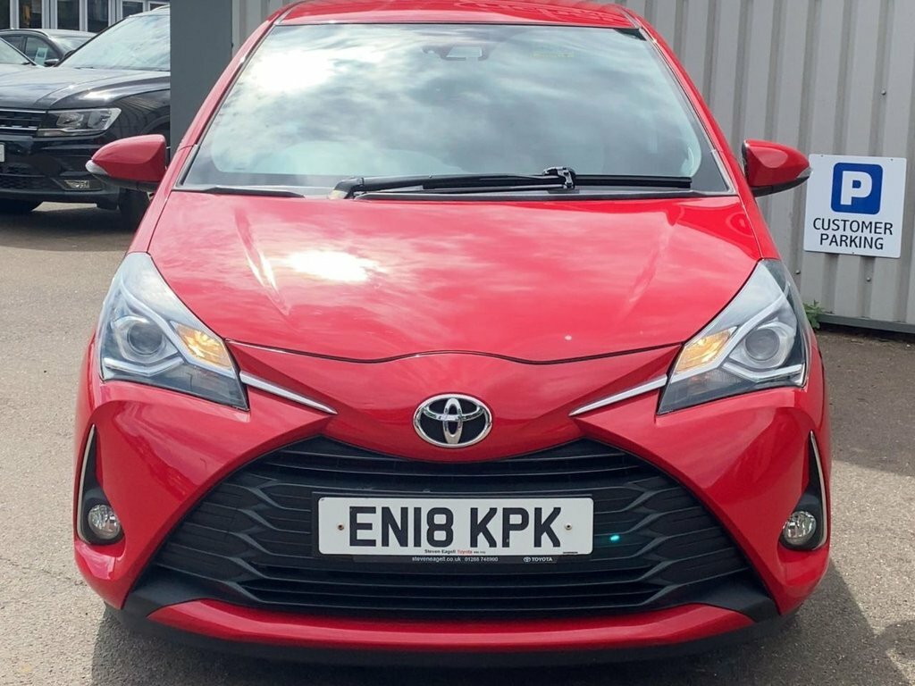 Toyota Yaris 2018 1.5 Vvt-i Icon Hatchback Eu Red #2