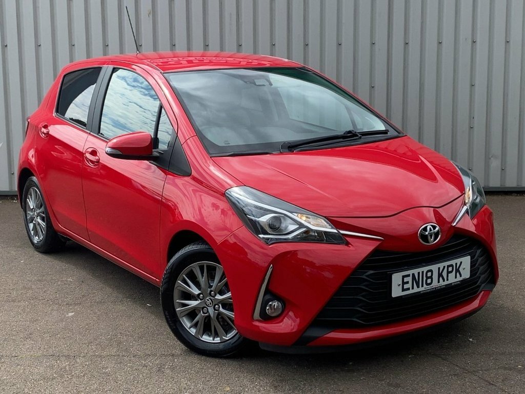 Toyota Yaris 2018 1.5 Vvt-i Icon Hatchback Eu Red