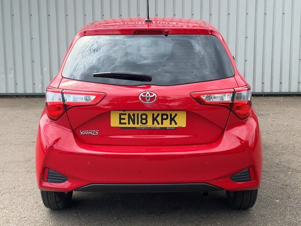 Toyota Yaris 2018 1.5 Vvt-i Icon Hatchback Eu Red #6