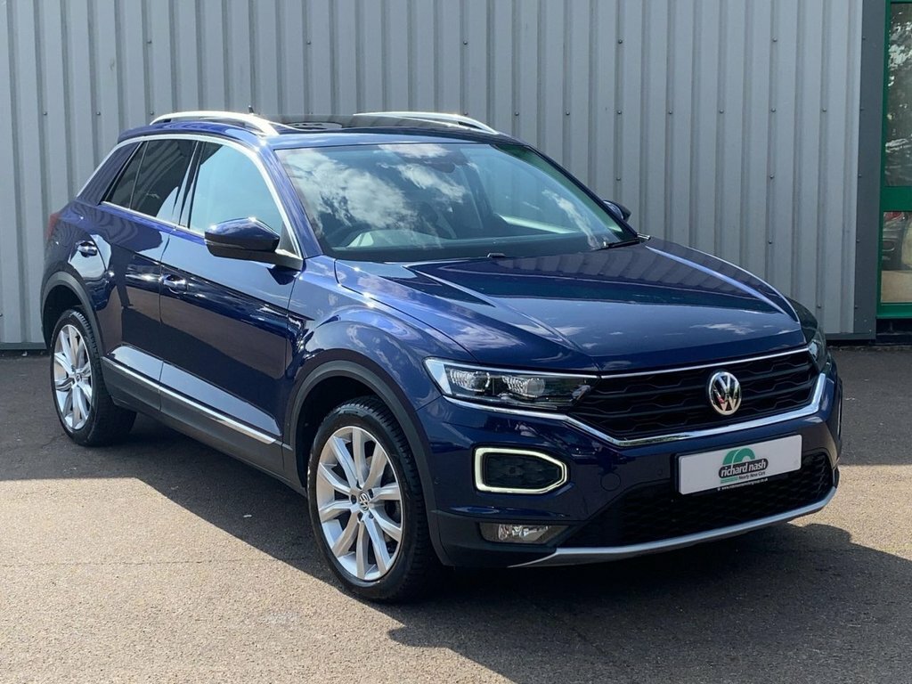 Volkswagen T-Roc 2019 1.5 Tsi Gpf Evo Sel Suv Dsg Euro 6 Blue #4