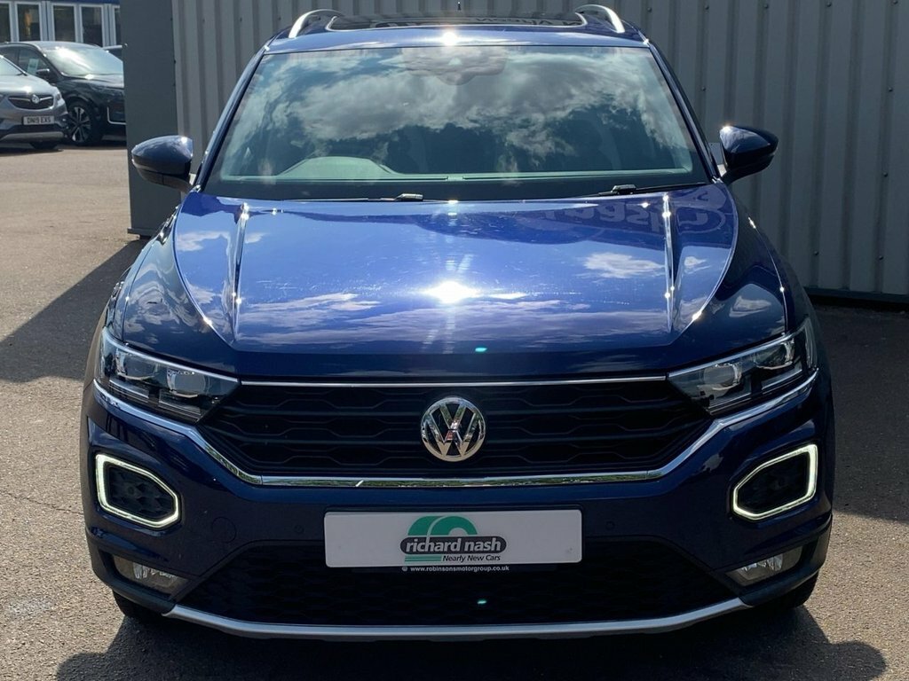 Volkswagen T-Roc 2019 1.5 Tsi Gpf Evo Sel Suv Dsg Euro 6 Blue #2