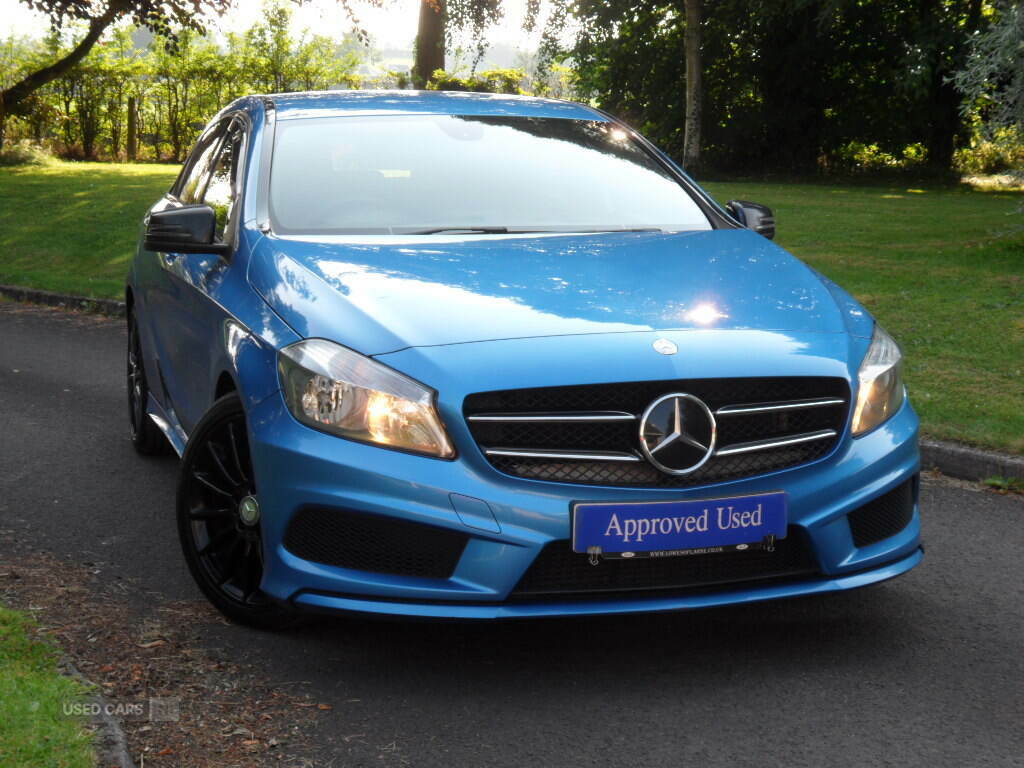 Mercedes-Benz A Class A180 Cdi Amg Sport VRZ9299 Blue #3