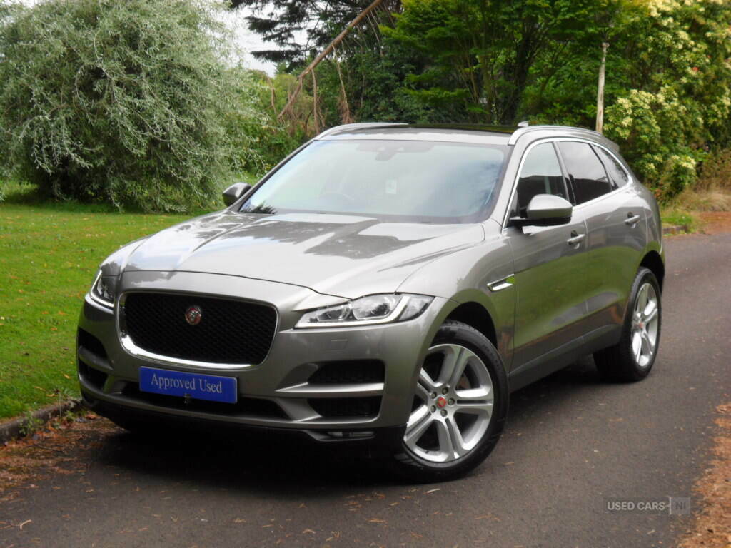Jaguar F-Pace 3.0D V6 Portfolio Awd Silver