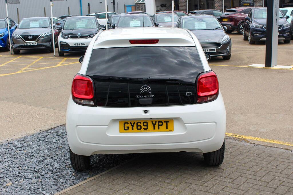 Citroen C1 1.0 Vti Flair Euro 6 Ss GY69YPT White #6