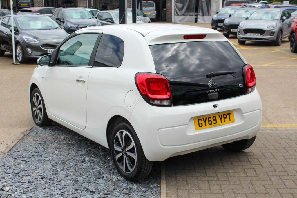 Citroen C1 1.0 Vti Flair Euro 6 Ss GY69YPT White #4