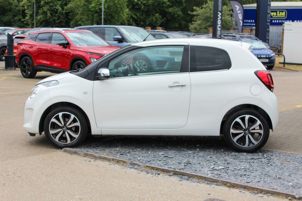 Citroen C1 1.0 Vti Flair Euro 6 Ss GY69YPT White #5