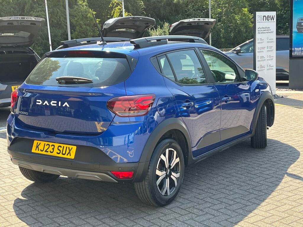 Dacia Sandero Stepway Hatchback Journey KJ23SUX Blue #3